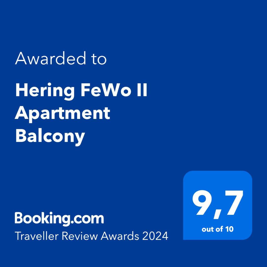 Hering Fewo II Apartment Balcony Wiek auf Rügen المظهر الخارجي الصورة